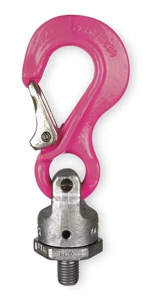 Hoist Ring, 180 Pivot, 3300 lb.Load Cap., Rud Chain, Mfr#: 7989908