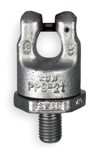 Hoist Ring, 360 Pivot, 5500 lb.Load Cap., Rud Chain, Mfr#: 7989922