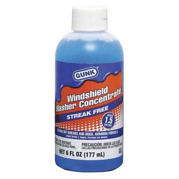 6 oz Windshield Washer Plastic Bottle, Gunk, Mfr#: M506