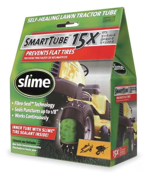 Inner Tube, 3-3/8 In, Rubber, Slime, Mfr#: 30014