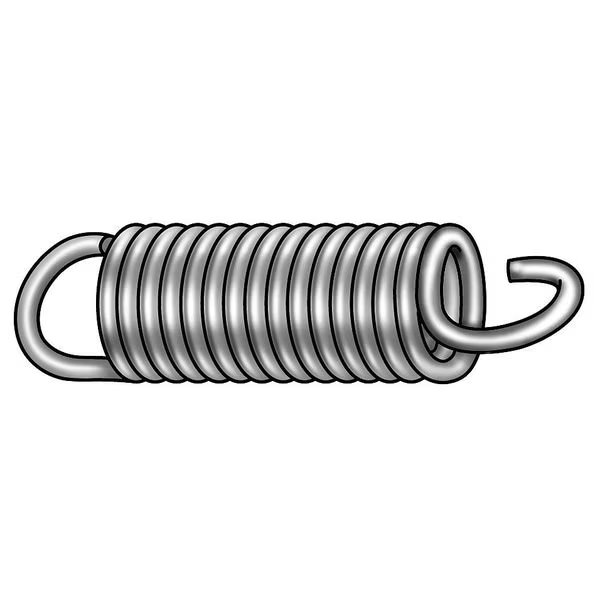 Ext Spring, Cot, Stl, 2 7/16 OAL, 3/4 OD, PK6, EnjoyTool Select, Mfr#: 1NAR3