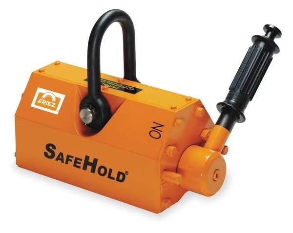 Lifting Magnet, 1500 lb. Cap, 10-23/32" L, Eriez, Mfr#: RPL-15