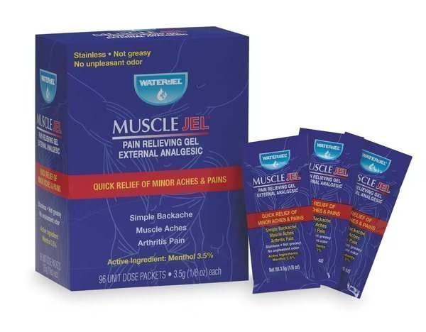 Analgesic, Tube, 3.5g, PK96, Waterjel, Mfr#: MJ1152