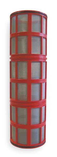 Filter Screen, Red, 14-5/8" Length, Amiad, Mfr#: 700101-000415