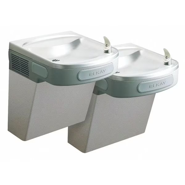 Wall Mount, Yes ADA, 2 Level Water Cooler, Elkay, Mfr#: EZSTL8SC