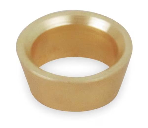 1/4" A-LOK Brass Front Ferrule, Parker, Mfr#: 4FF4-B