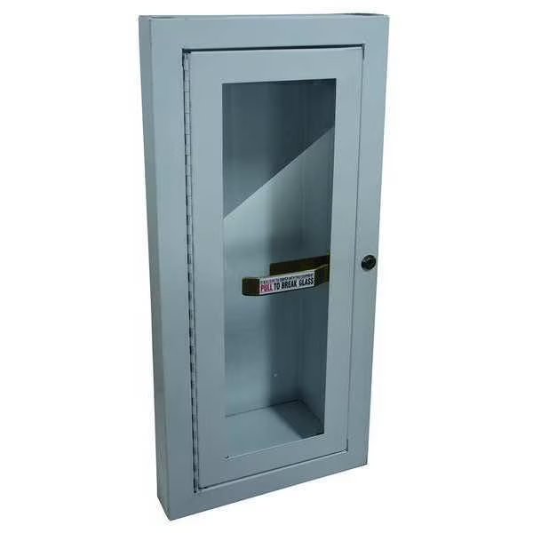 Fire Extinguisher Cabinet, Semi Recessed, 20 3/4 in Height, 5 lb, EnjoyTool Select, Mfr#: 1RK37