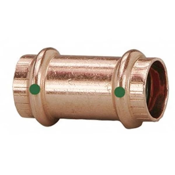 Viega ProPress coupling No stop, 1/2" x 1/2", Viega, Mfr#: 78172