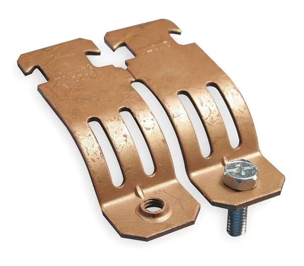Copper Tubing Strut Clamp, Size 1 In, Nvent Caddy, Mfr#: COPC0100CP