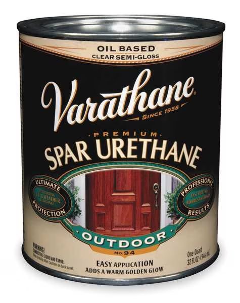 Spar Urethane, Clear, Gloss, 1 gal., Varathane, Mfr#: 9232