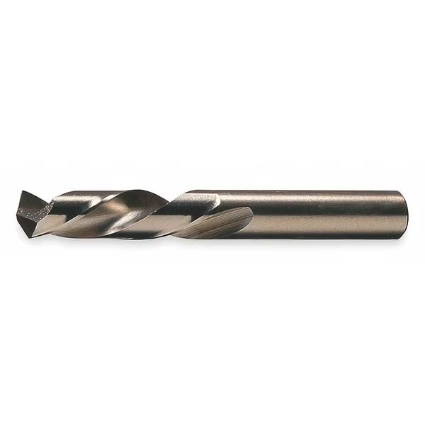 Screw Machine Drill Bit, #48 Size, 135  Degrees Point Angle, Cobalt Steel, Straw/Bronze Finish, Chicago-Latrobe, Mfr#: 50903