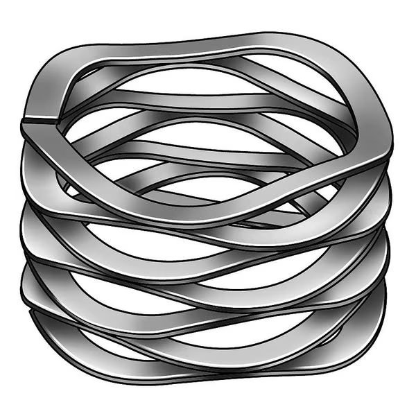 Disc Spring, Poly Wave Comp, 0.375, EnjoyTool Select, Mfr#: 1UAU9