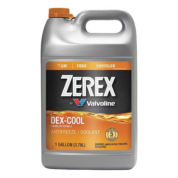 Antifreeze Coolant, 1 gal., Concentrate, Zerex, Mfr#: ZXEL1