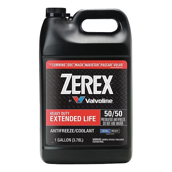 Antifreeze Coolant, 1 gal., RTU, Zerex, Mfr#: ZXEDRU1
