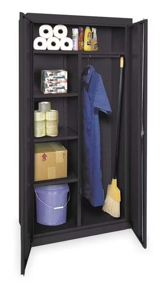 24 ga. ga. Steel Storage Cabinet, 36 in W, 72 in H, Stationary, EnjoyTool Select, Mfr#: 1UFA6
