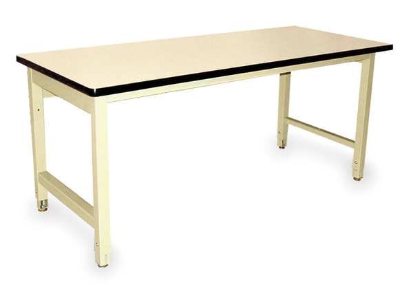 Bolted Workbenches, Laminate, 72" W, 30" to 36" Height, 5000 lb., Straight, Pro-Line, Mfr#: HD7230P/H11/HDLE