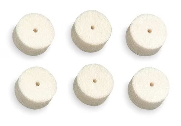 Felt Polishing Disc, PK6, Dremel, Mfr#: 414