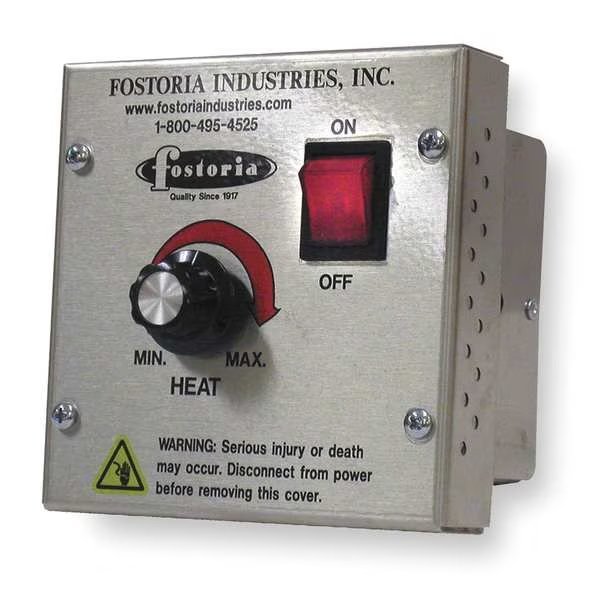 Variable Heat Control Knob, 5 In. W, Fostoria, Mfr#: VHC-32
