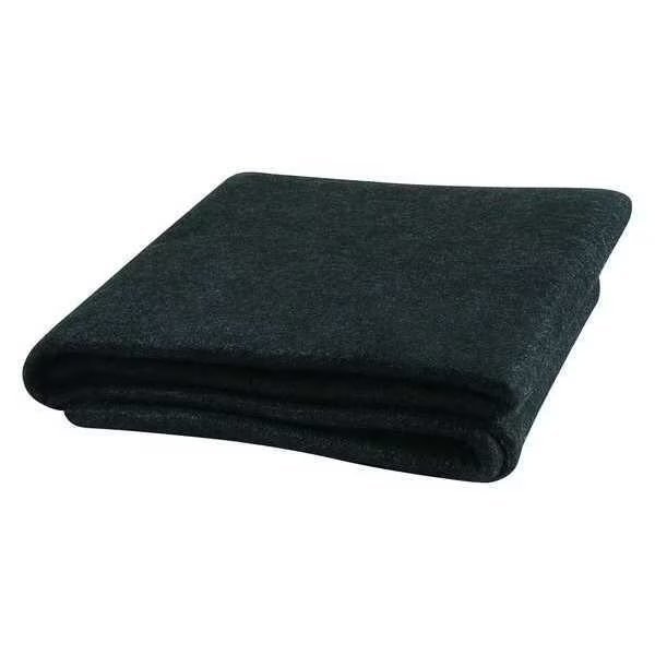 Welding Blanket, 8 ft. W, 6 ft., Black, Steiner, Mfr#: 316-6X8