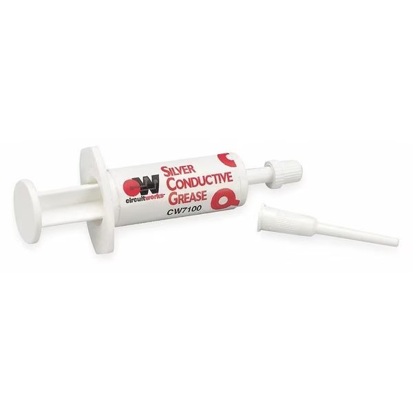 Silicone Heat Sink Compound, Silver, Chemtronics, Mfr#: CW7100