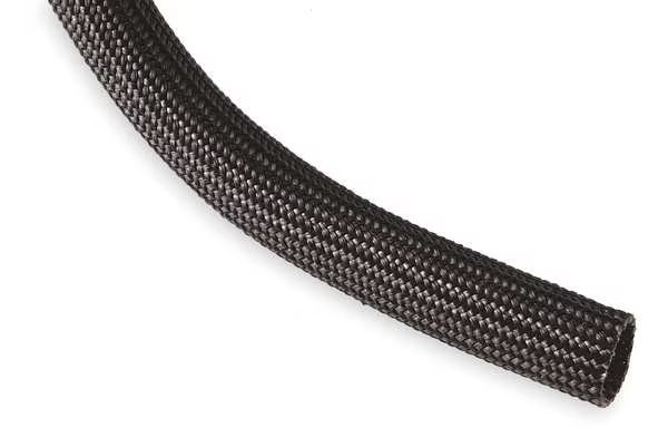 Sleeving, 1.500 In., 25 ft., Black, Techflex, Mfr#: FGN1.50BK25