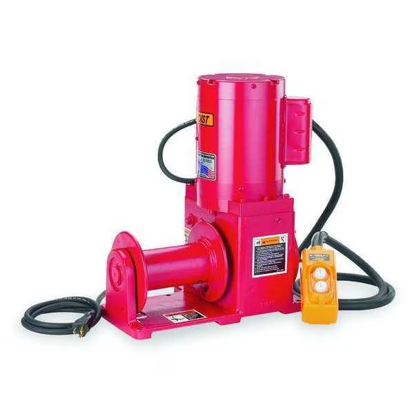 Electric Winch, 1-1/5HP, 115VAC, Thern, Mfr#: 4771