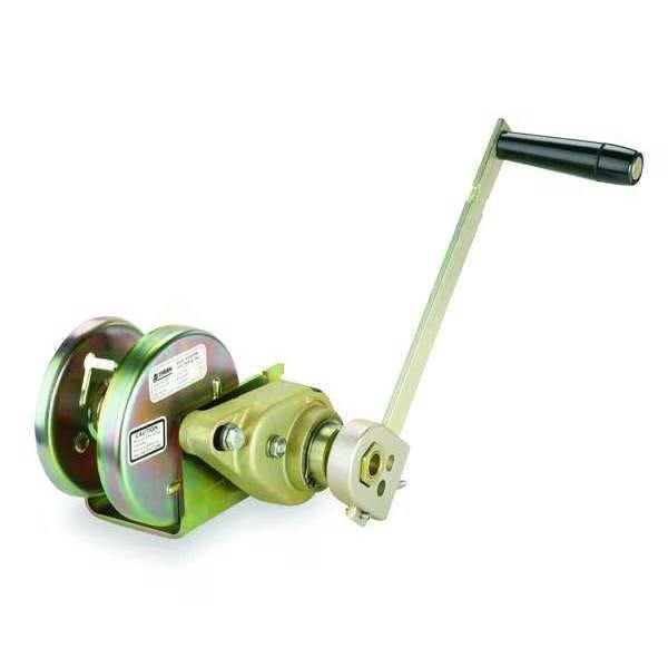 Hand Winch, Spur Gear, w/Brake, 2000 lb., Thern, Mfr#: M4312PB