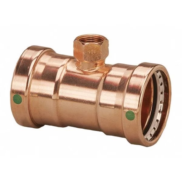 Viega ProPress XL tee, 4" x 4" x 3/4", Viega, Mfr#: 20873