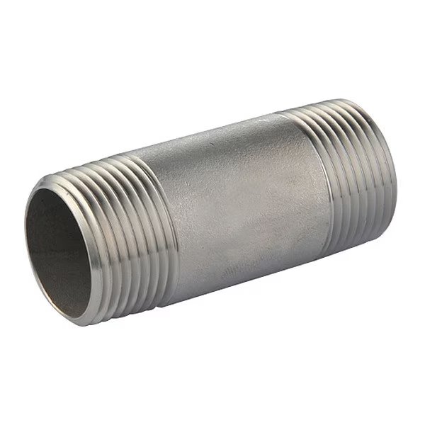 3/4" MNPT x 7" TBE Stainless Steel Pipe Nipple Sch 40, EnjoyTool Select, Mfr#: T4BNE12