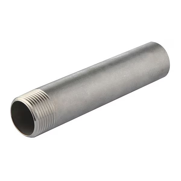 1-1/4" MNPT x 2" TOE Stainless Steel Pipe Nipple Sch 40, EnjoyTool Select, Mfr#: T6WNG2