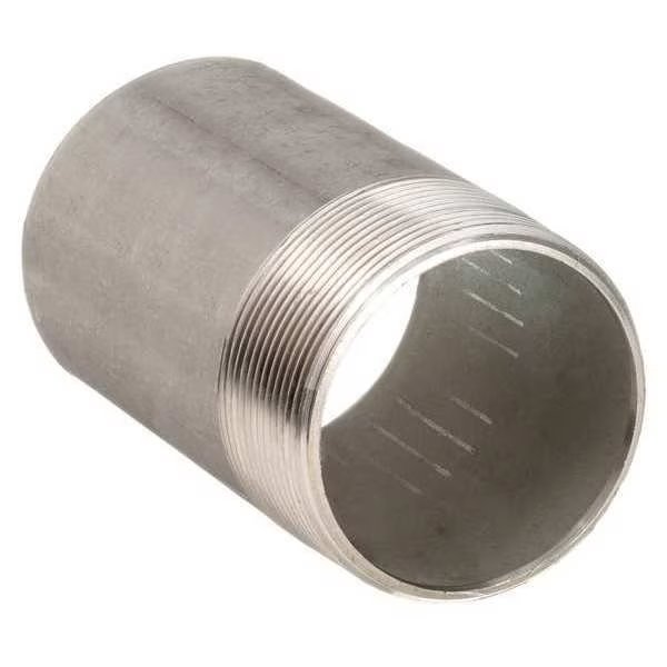 1" MNPT x 1-1/2" TOE Stainless Steel Pipe Nipple Sch 40, EnjoyTool Select, Mfr#: T6WNF1