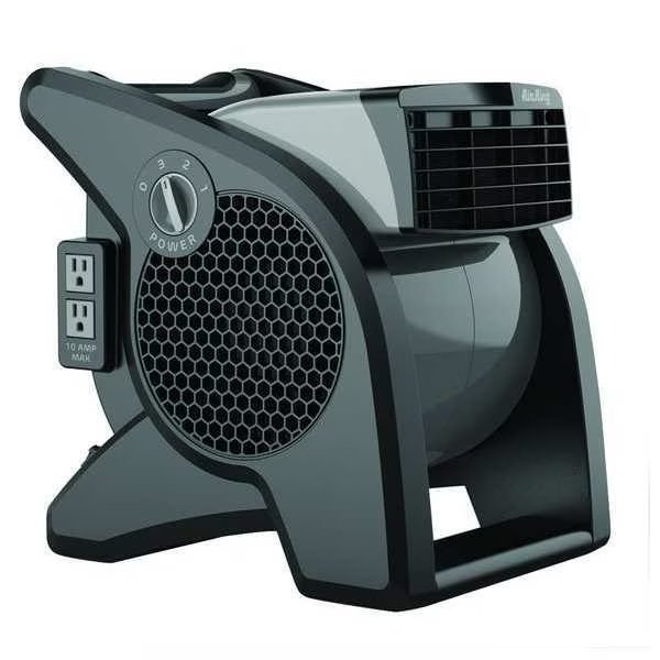 Portable Blower Fan, 120V, 350 cfm, Gray, Air King, Mfr#: 9555