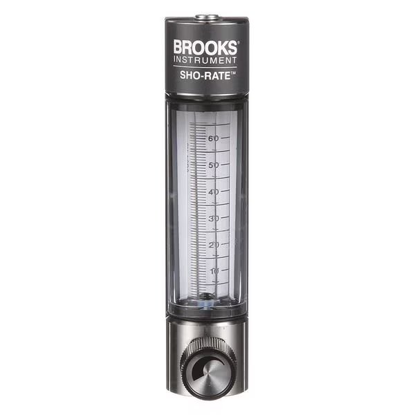 Flowmeter, Flow Range @ CCM of Air 0-900, Brooks, Mfr#: 1250AR6041MRSVV