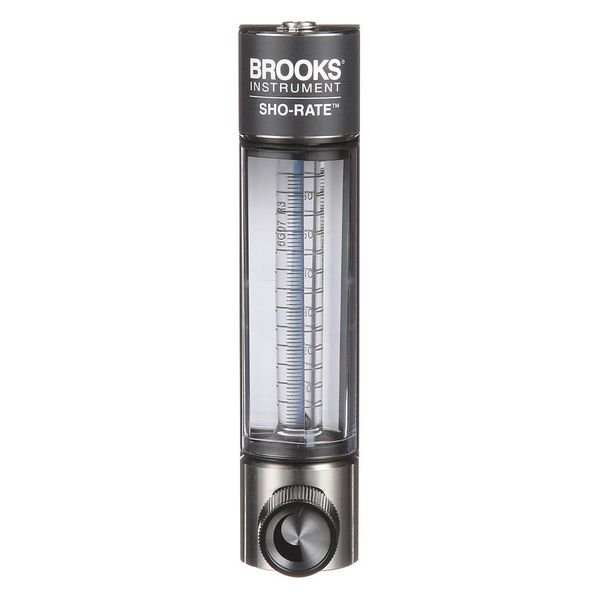 Flowmeter, Flow Range @ CCM of Air 0-6000, Brooks, Mfr#: 1250AR6071MRSVV