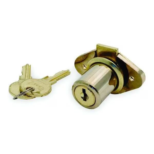 Cabinet and Drawer Dead Bolt Locks, Keyed Alike, CH751 Key, For Material Thickness 1 3/8 in, EnjoyTool Select, Mfr#: 1XRX8