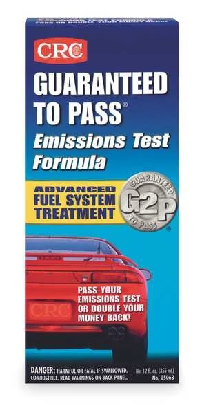 Emissions Test Formula Additive, For Gasoline Engines, 12 oz., Crc, Mfr#: 05063