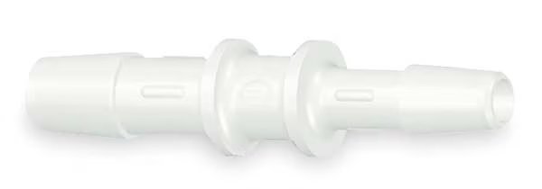 1/2" x 3/8" Barbed Reducing Coupler PK 10, Eldon James, Mfr#: C8-6WP