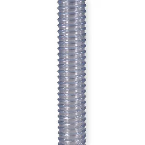 2" ID x 100 ft PVC Bulk Food Hose 40 PSI Clear, Continental, Mfr#: 20013603
