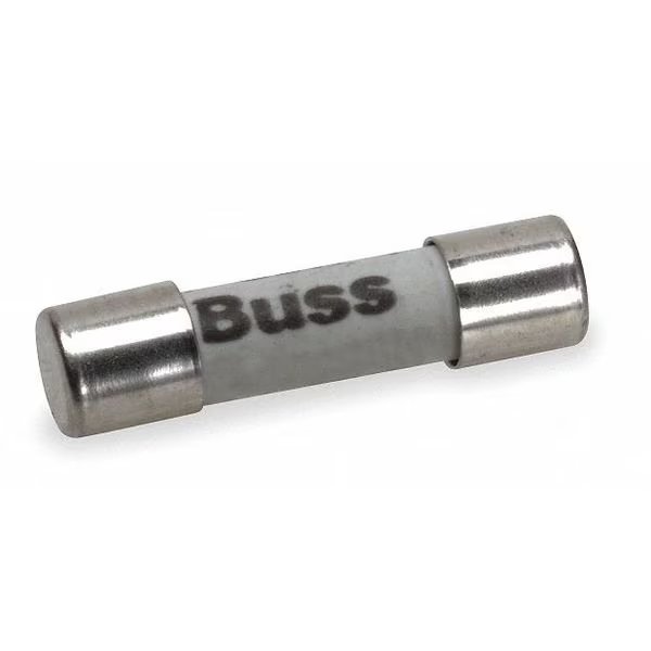Ceramic Fuse, GDA Series, Fast-Acting, 6.3A, 250V AC, 1.5kA at 250V AC, 5 PK, Eaton Bussmann, Mfr#: GDA-6.3A