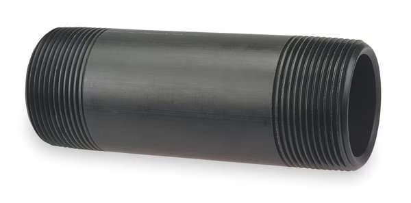 3/4" MNPT x 3" TBE Kynar(R) Pipe Nipple Sch 80, EnjoyTool Select, Mfr#: 6529 3/4x3