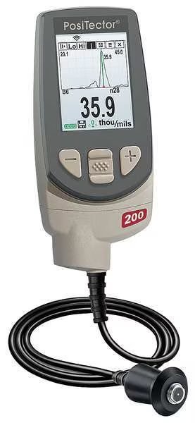 Coating Gage, Advanced, 2 - 150 Mils, Defelsko, Mfr#: PosiTector 200 C/Adv