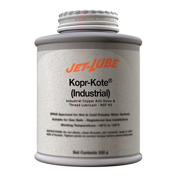 Anti Seize Compound, 8 oz, Brush Top Can, Jet-Lube, Mfr#: 10002