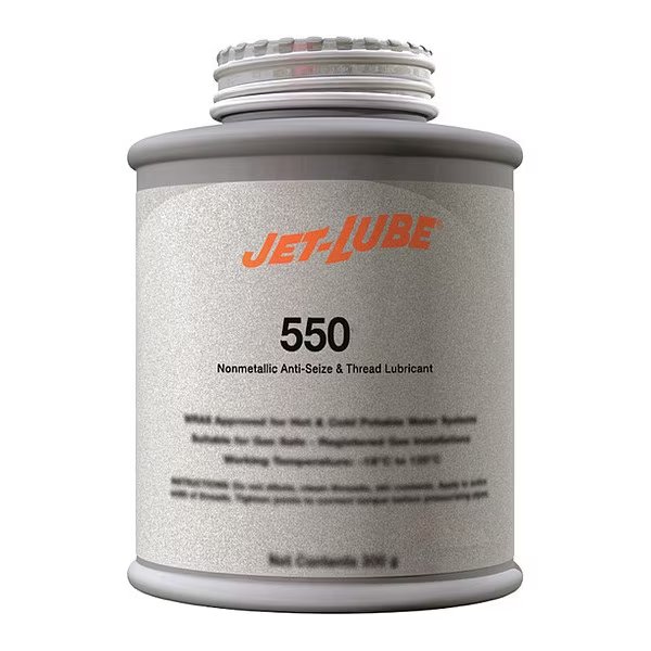 General Purpose Anti-Seize, Non-Metallic, 1 lb Brush-Top Can, Black, 550, Jet-Lube, Mfr#: 15504