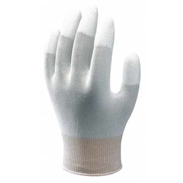 Coated Gloves, S, White, PR, Showa, Mfr#: BO600-S