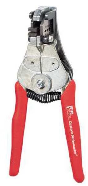 6 1/2 in Wire Stripper 26 to 16 AWG, Solid or Stranded: 30 to 10 AWG, Ideal, Mfr#: 45-174