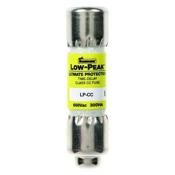 UL Class Fuse, CC Class, LP-CC Series, Time-Delay, 0.6A, 600V AC, Non-Indicating, Eaton Bussmann, Mfr#: LP-CC-6/10