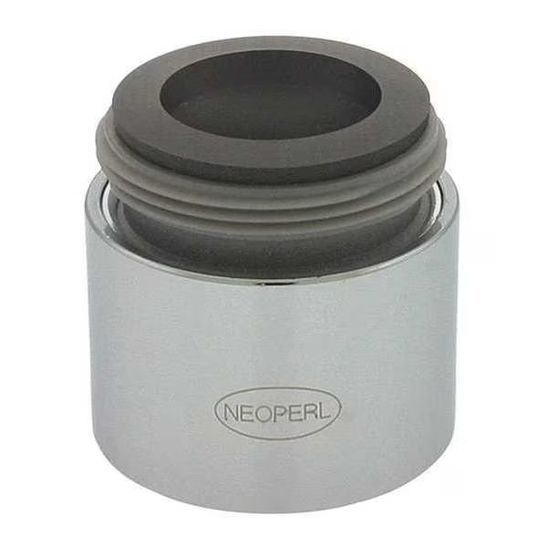 2.2 gpm Aerated Outlet, 15/16 in - 27, 55/64 in - 27 Thread Size, Chrome, Brass, Neoperl, Mfr#: 5502805