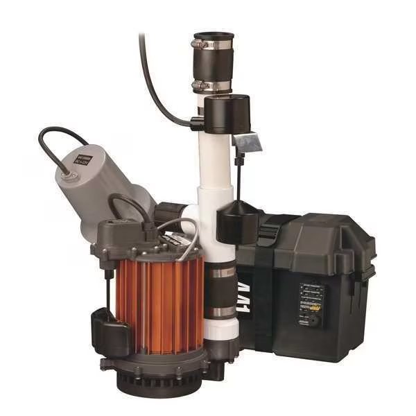 Sump/Battery Back-Up System, 1/2 HP, Liberty Pumps, Mfr#: PC457-441