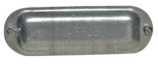Conduit Body Cover, 1 in., Steel, Form 35, Appleton Electric, Mfr#: K100
