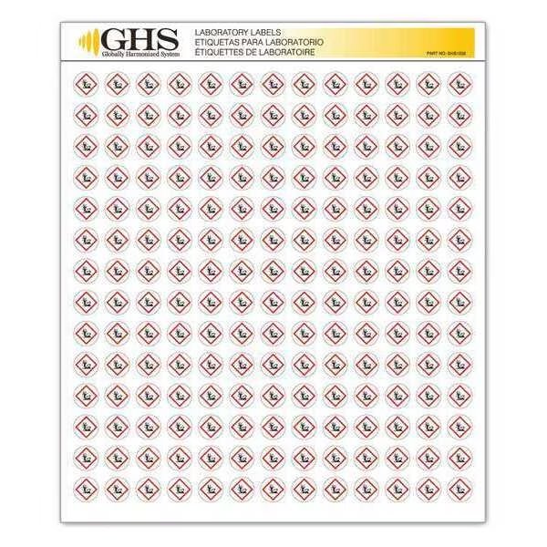 Label, Environment, Gloss Paper, PK1820, Ghs Safety, Mfr#: GHS1233